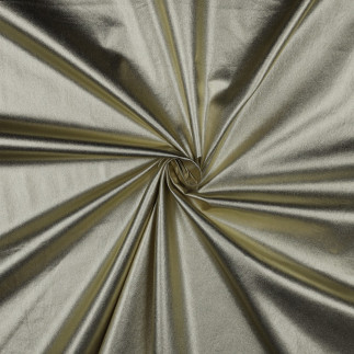 Popeline de coton - Feuille d'or