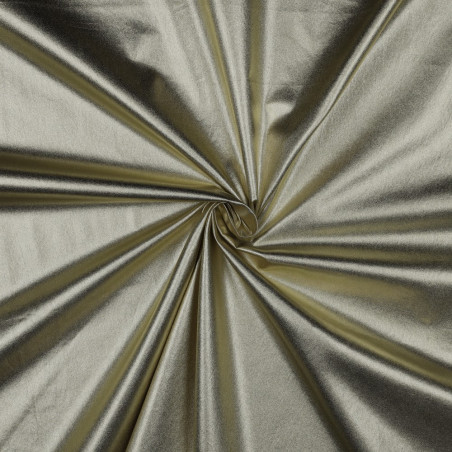 Popeline de coton - Feuille d'or