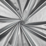 Baumwollpopline - Foil silber