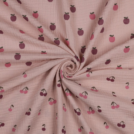 double gaze - Rose cerise