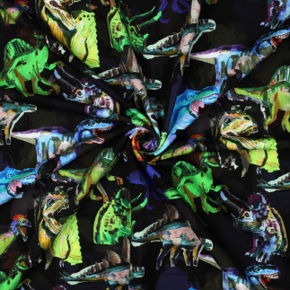 sweat - Dinosaures noir