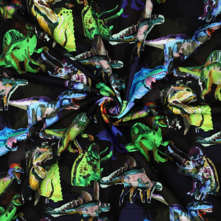 sweat - Dinosaures noir