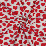 sweat - Coeurs mélange écru