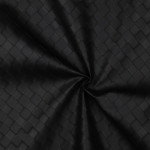 synthetic leather - Basket Waves large black