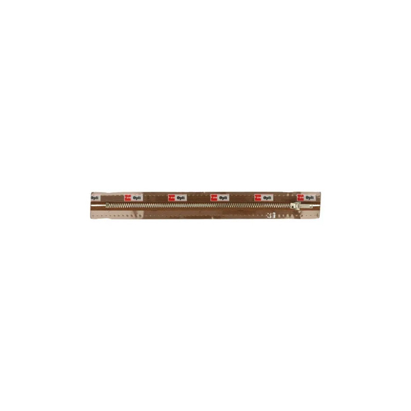 Trouser zipper 18cm nickel camel (932)