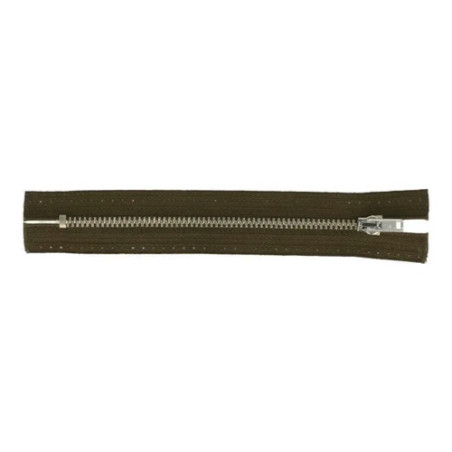 Trouser zipper 18cm nickel khaki (542)
