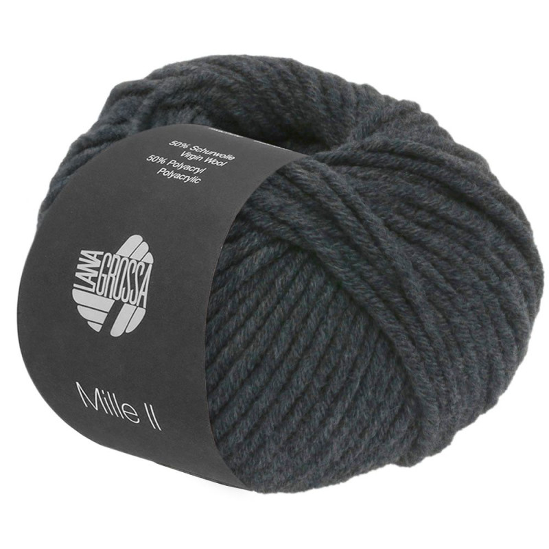 Lana Grossa - Mille II anthracite (68)