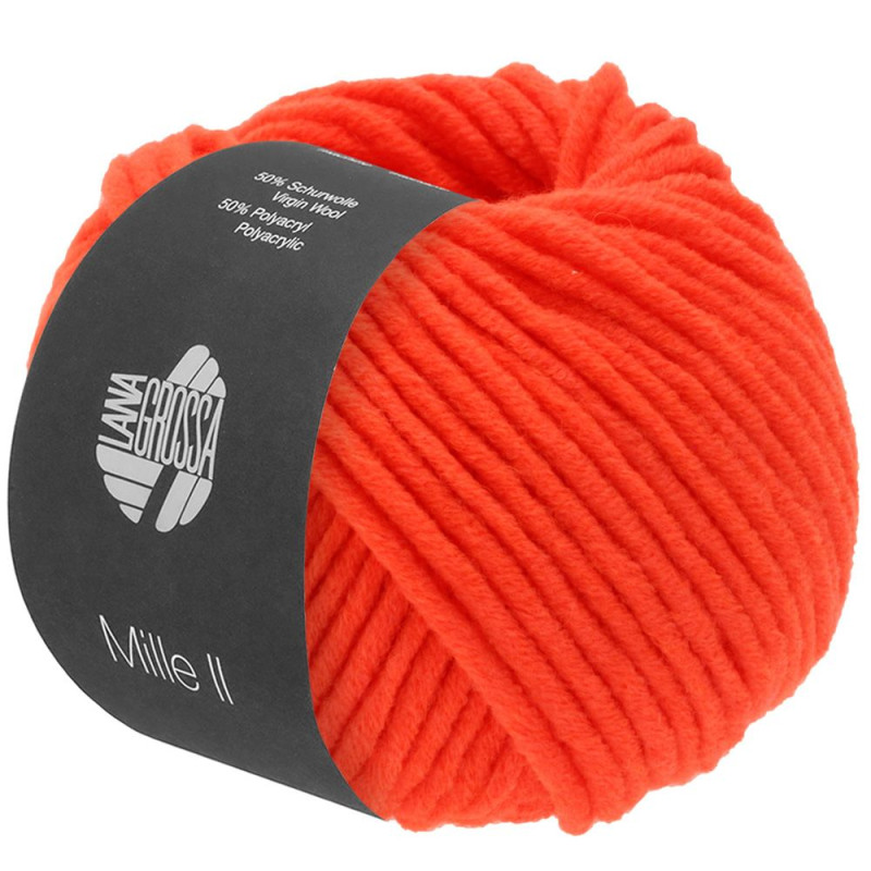 Lana Grossa - Mille II neonorange (158)