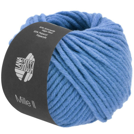 Lana Grossa - Mille II bleu azur (160)