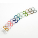 Druckknöpfe 10mm - Urmeli - Ring 10er Set - flieder