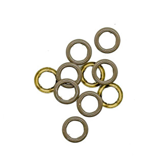 Druckknöpfe 10mm - Urmeli - Ring 10er Set - taupe