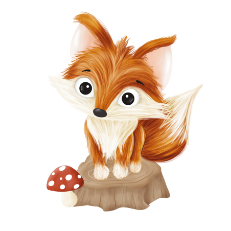Iron-on transfers - Mrs Mint Design - Fox