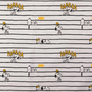Jersey - Snoopy stripes white