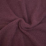 Fleece-Teddy - bordeaux