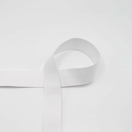 Gummiband weiss 30mm - 2.5m