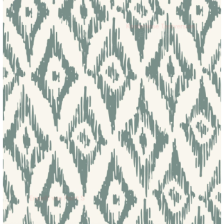 Jersey - Boho Ikat graygreen