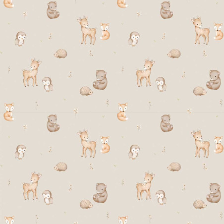 jersey - Amis de la forêt beige infernal