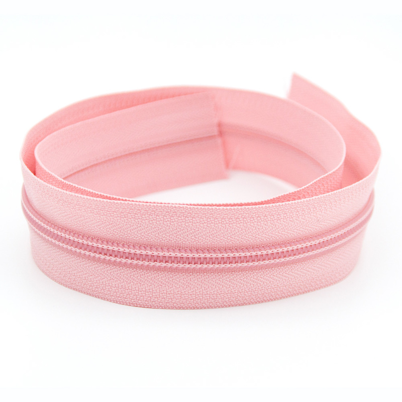 YKK 5mm endless zipper pearl pink 811