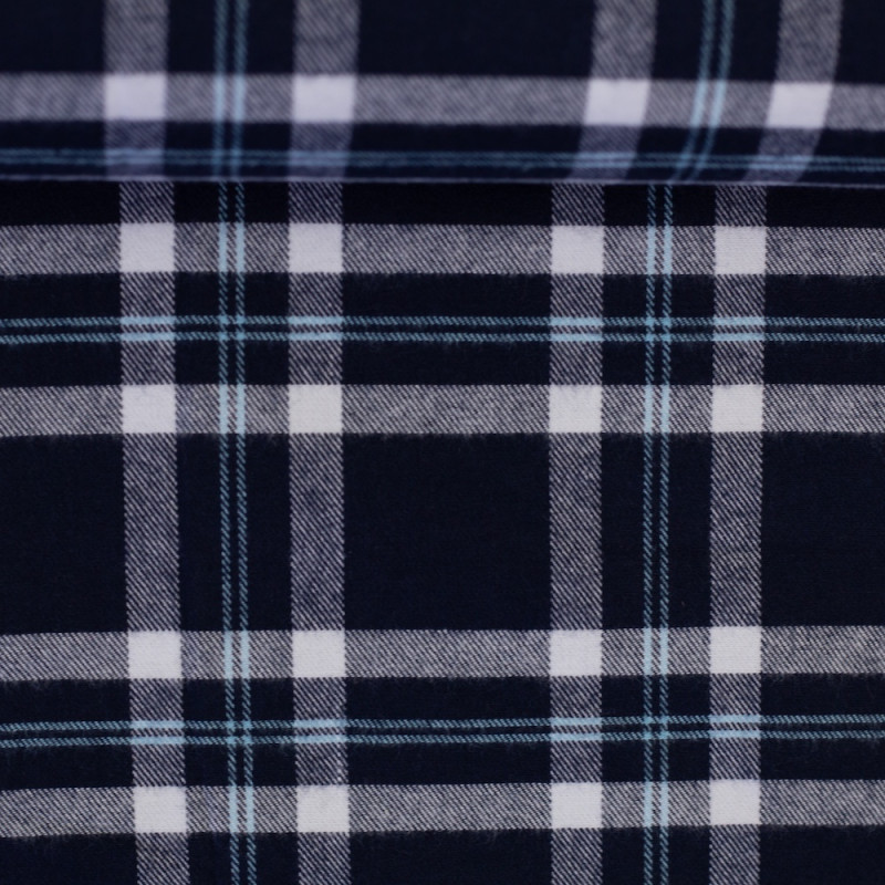 Flanell - Yukon Karo navy