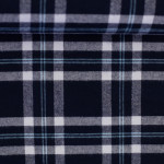 flannel - Yukon Check navy