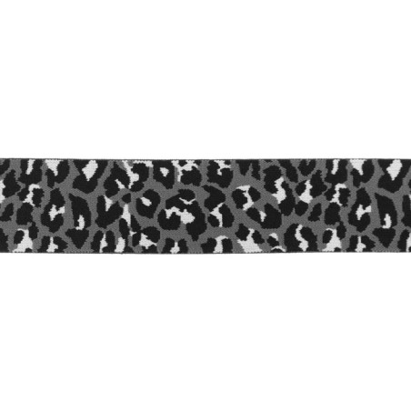Elastic band 40mm Panther grey
