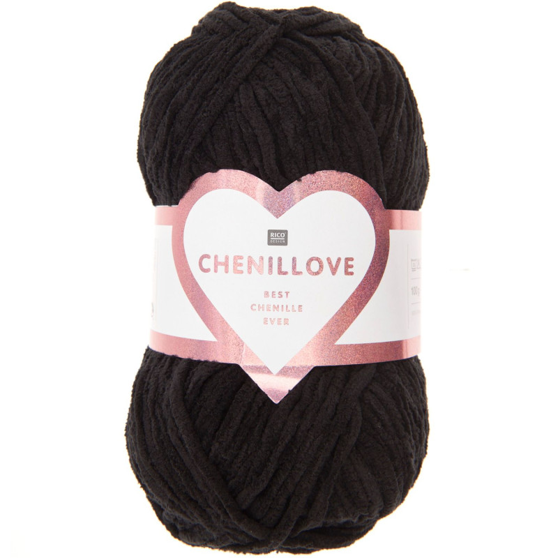 Rico - Creative Chenillove schwarz (14) Rico - Creative Chenillove schwarz (14)