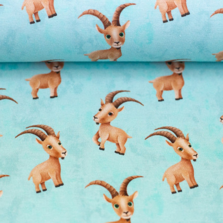 jersey - Alpenliebe par Mrs Mint - Menthe Steinbock