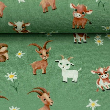 Jersey - Alpenliebe by Mrs Mint - all green