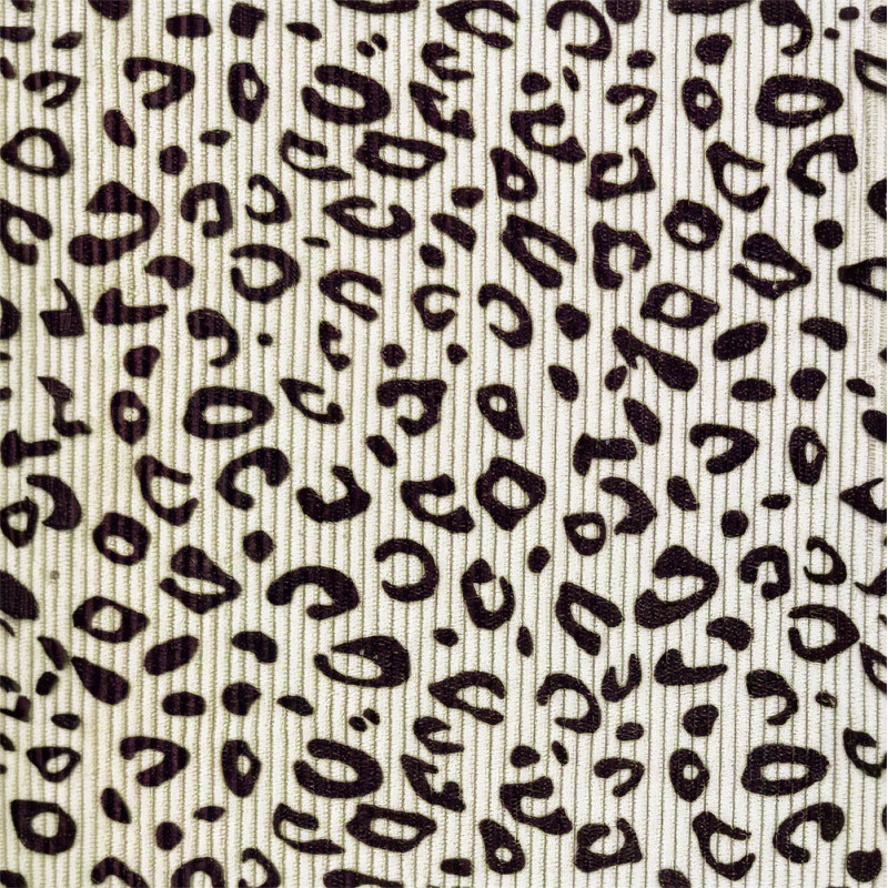 velours côtelé Stretch Bébé - Panthère écru velours côtelé Stretch Bébé - Panthère écru