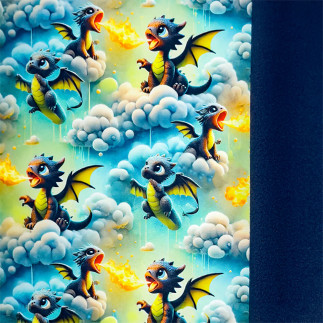 softshell - Dragon Fly blau