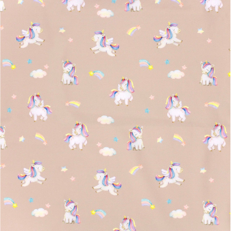 softshell - unicorns taupe softshell - unicorns taupe