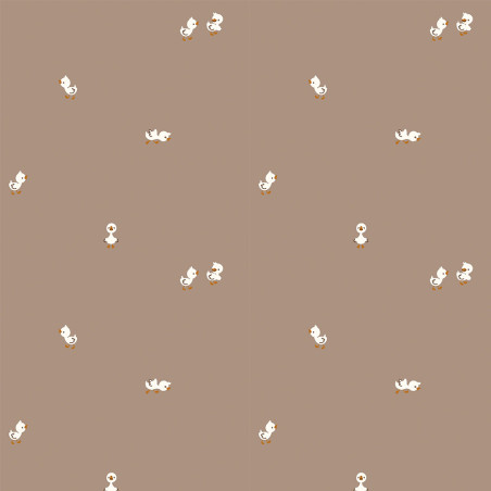 Jersey - Entchen taupe
