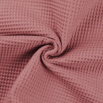 Waffle pique - old pink Waffle pique - old pink