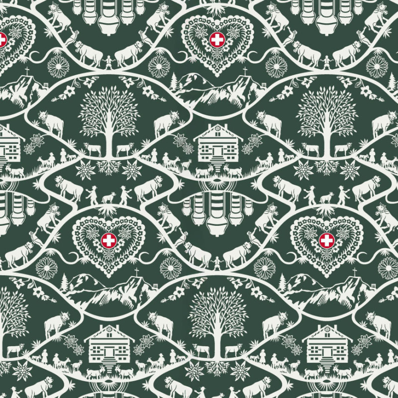 Jersey - Papercut Gasser dark green Jersey - Papercut Gasser dark green