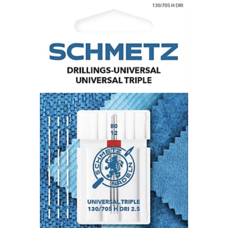 Schmetz Universal Triple Needles 2.5/80