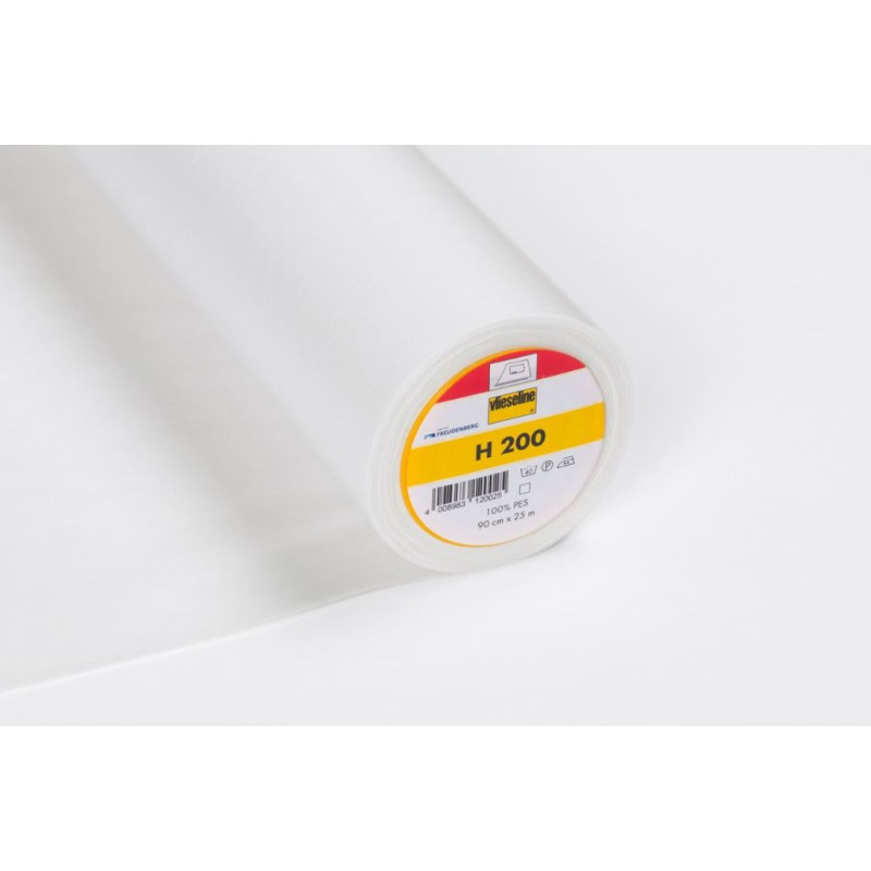 Iron-on interfacing H200 white