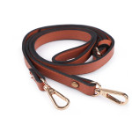Finished bag strap - brown leather, 1.5cm Finished bag strap - brown leather, 1.5cm