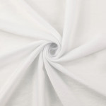 Leftover - viscose popline - plain white 60cm Leftover - viscose popline - plain white 60cm