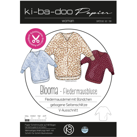 Chemisier Ki-Ba-Doo Damen Bloom