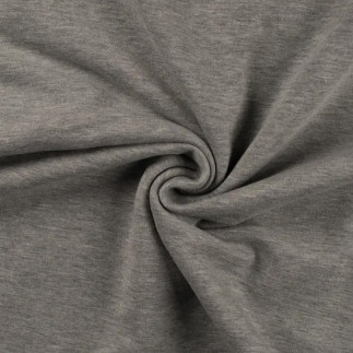 Sweat - melange hellgrau (qt651)