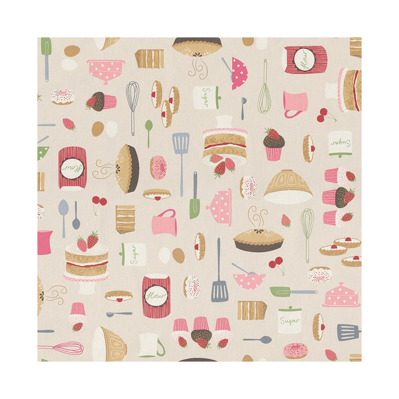 Canvas - Baking Sweets hellbeige