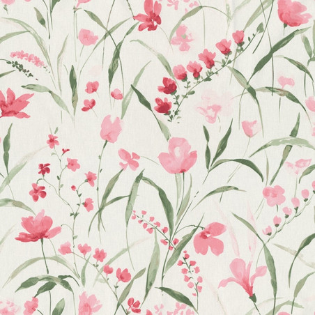Canevas - Pétale de fleur blanc cassé