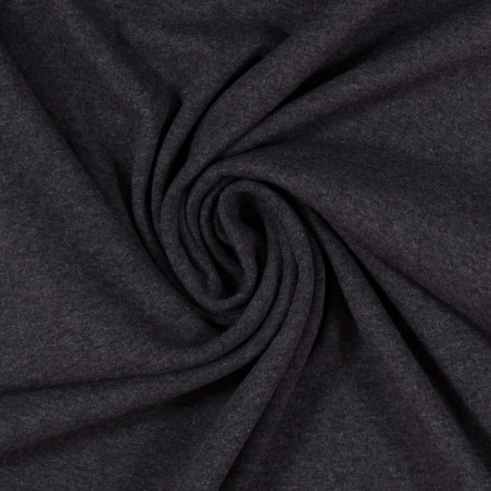 Smooth Cuff Heike anthracite melange (1789)