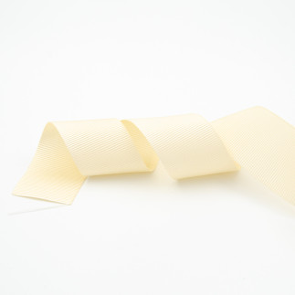 Ripsband - 25mm, cream 612