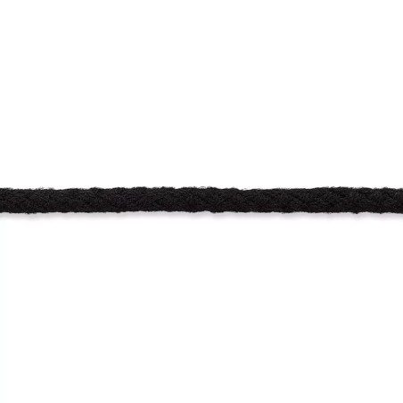Cotton cord 3mm black (uk80)
