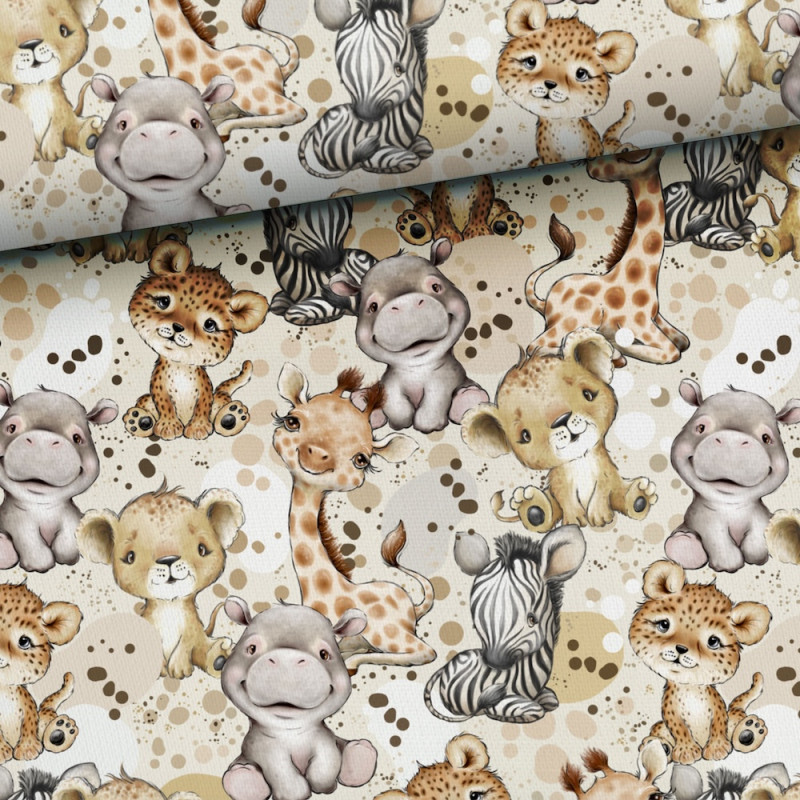 jersey - African Friends beige