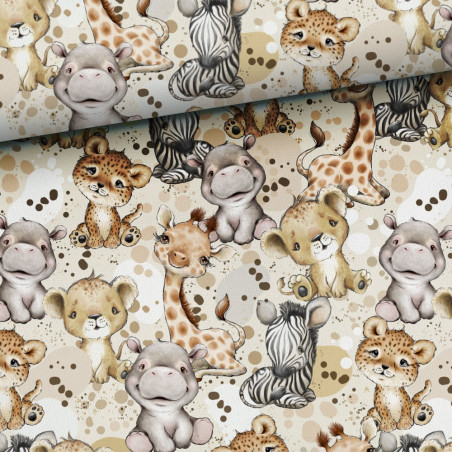 Jersey - African Friends beige