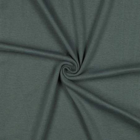 Organic Smooth Cuff dark forest green (v59)