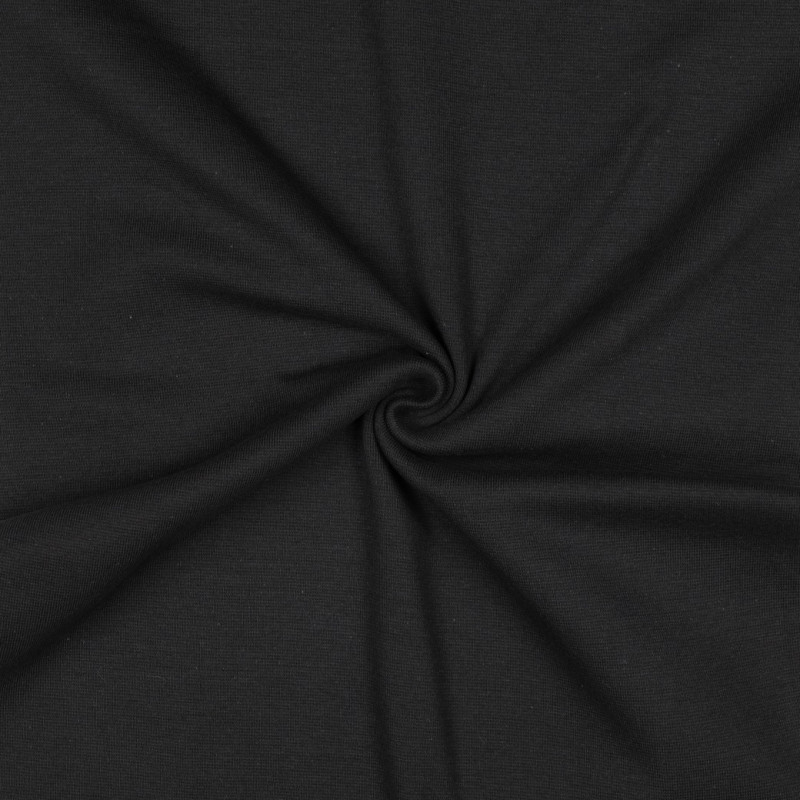 Organic Smooth Cuff black (v) Organic Smooth Cuff black (v)