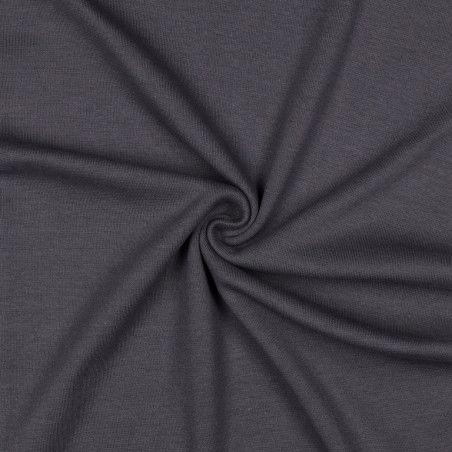 Organic Smooth Cuff anthracite (v)